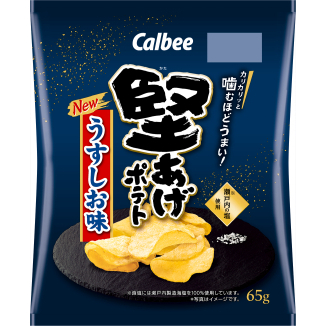 【卡樂比】日本零食 Calbee 卡路比堅洋芋片(鹽味/醬油/黑胡椒/扇貝醬油味)