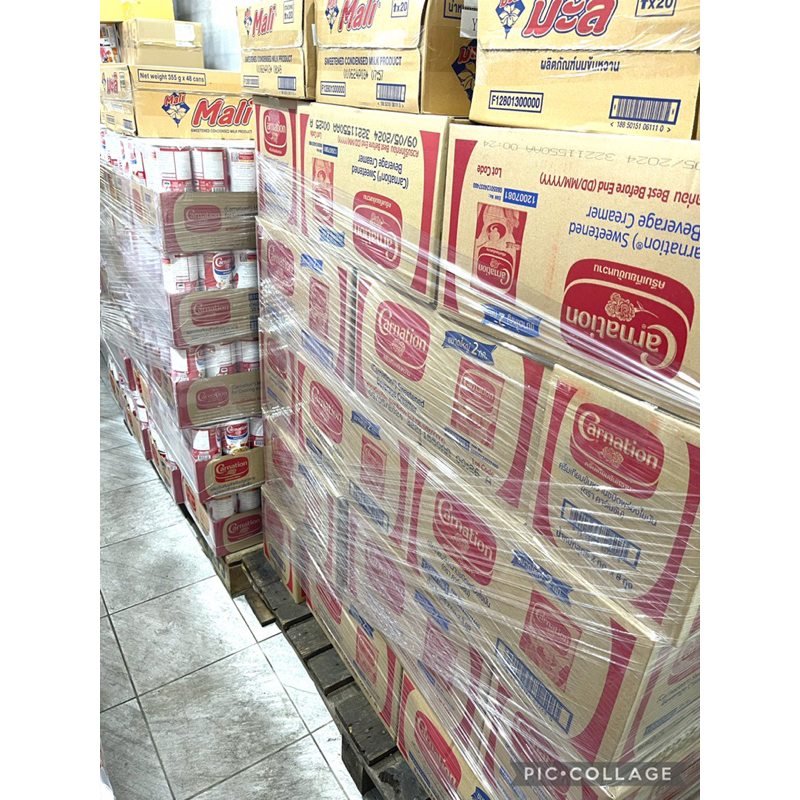 「現貨免運」泰國🇹🇭  三花煉乳2kg 一箱8袋 16kg賣 不拆箱 直接出貨 餐廳使用 袋裝更便宜