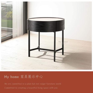 床頭櫃【A189】床邊櫃 小茶几 邊幾 圓幾圓桌 =My home傢俱展示中心