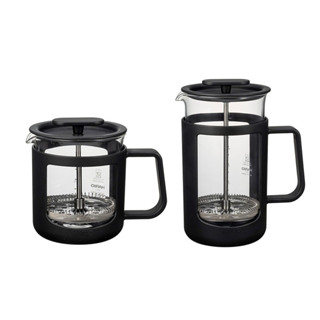 伴桌｜HARIO 胖胖黑濾壓壺300ml/600ml( 濾壓壺 法國壓 泡茶壺 花果茶壺 咖啡壺) CPU-4-B