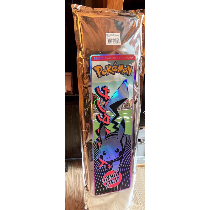Santa Cruz X Pokemon Skateboard Deck 滑板 全新正品 未開盲包 寶可夢