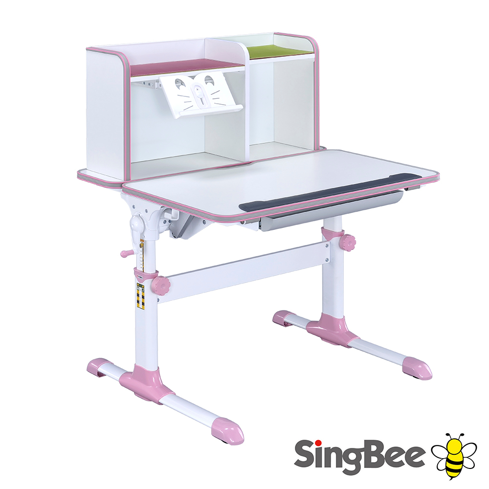 【SingBee 欣美】寬90cm 兒童桌椅SBD-505A(書桌 兒童書桌 升降桌)