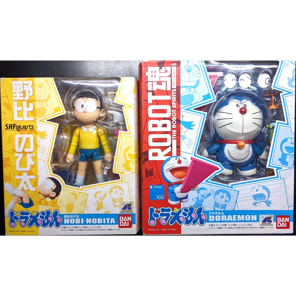 現貨 正版 ROBOT魂 小叮噹 哆啦A夢 多拉A夢 SHF 野比 大雄 藤子不二雄 完全版 DX R魂 胖虎 技安