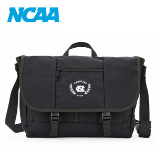 NCAA 側背包 斜背包 郵差包 73551715 黑色 中卡其 A4檔案可