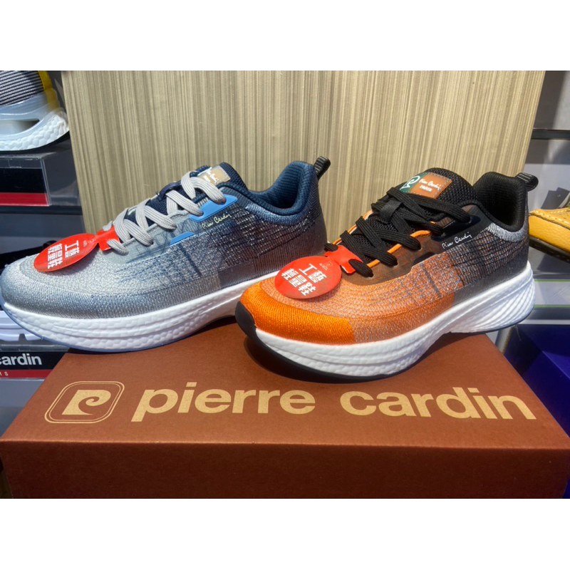 【pierre cardin 皮爾卡登】‼️新品+免運‼️男鞋-雙層梭織工藝輕量鞋/運動鞋/休閒鞋/工作鞋/氣墊/吸震