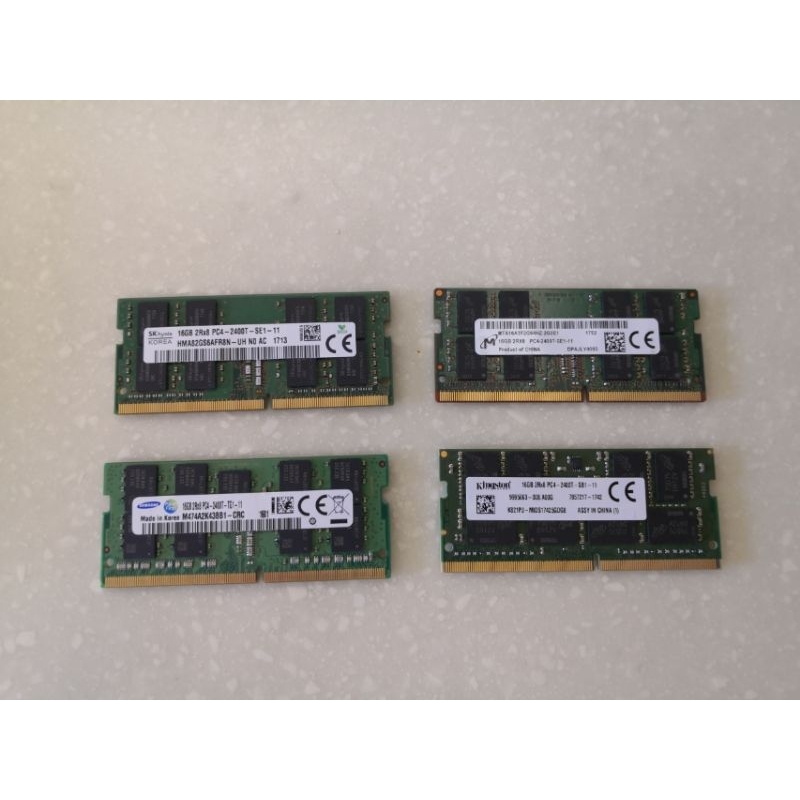 筆電記憶體DDR4-8G/16G
