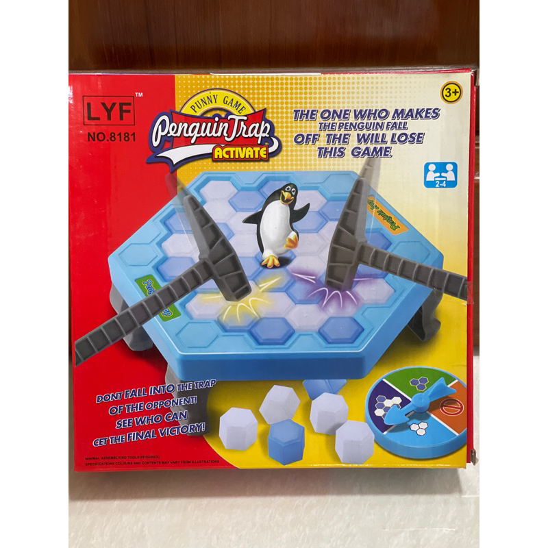 企鵝敲冰塊~拯救企鵝冰塊~企鵝敲冰磚 企鵝破冰磚 冰塊 冰槌 2017最熱兒童  益智玩具 桌遊