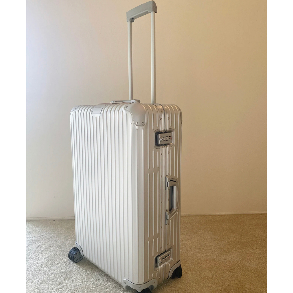 99成新（現貨）RIMOWA Original Check-In L 30寸 銀色 鋁鎂合金 行李箱 92573004