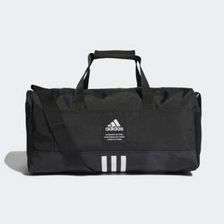 Adidas 健身包 旅行袋 拉鍊夾層 可調式加厚背帶 黑【運動世界】HC7272