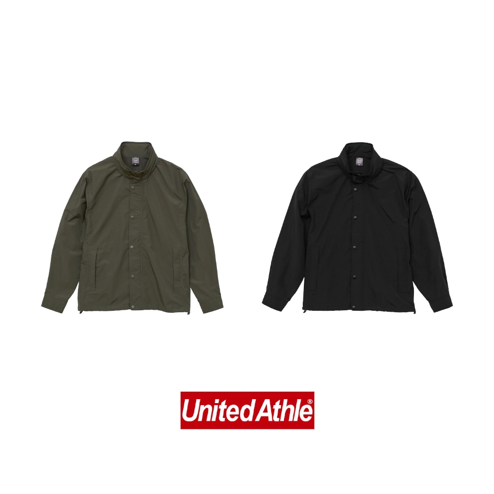 United Athle 機能 風衣 夾克 外套 可收納帽 (單層) 黑色 橄欖綠 3732501-002 033