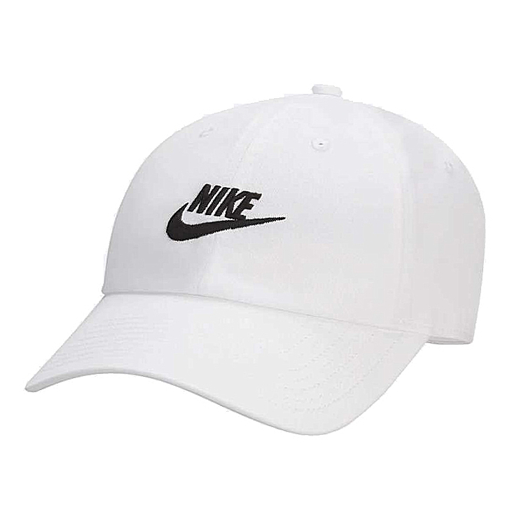 NIKE 運動帽 鴨舌帽 棒球帽 U NK CLUB CAP U CB FUT WSH L 白 FB5368100