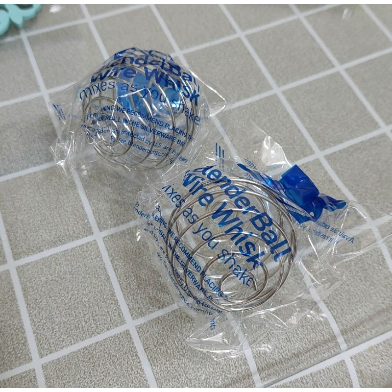 [全新未拆封現貨] 兩顆合售 Blender Bottle 專利不鏽鋼球/攪拌球/雪克球 316不鏽鋼