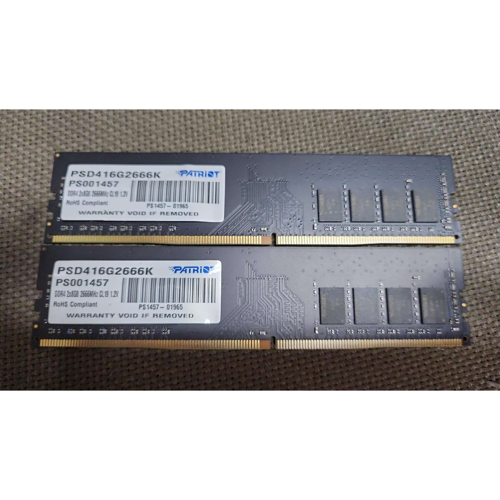 含稅 終身保固 博帝 DDR4 2666 16GB 16G 8GX2 跑雙通 09R351