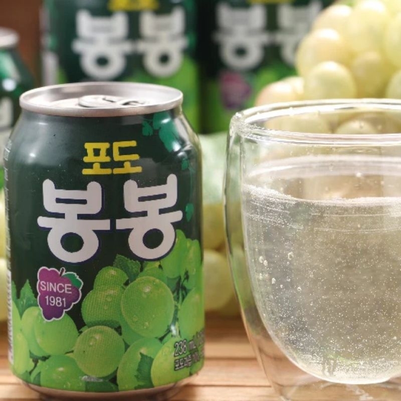 海太 葡萄汁 果粒汁 韓國 果汁 國民飲料 白葡萄汁 果肉汁