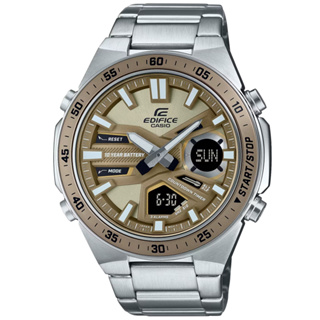CASIO 卡西歐 EDIFICE 立體雙顯計時腕錶 46.9mm / EFV-C110D-5A