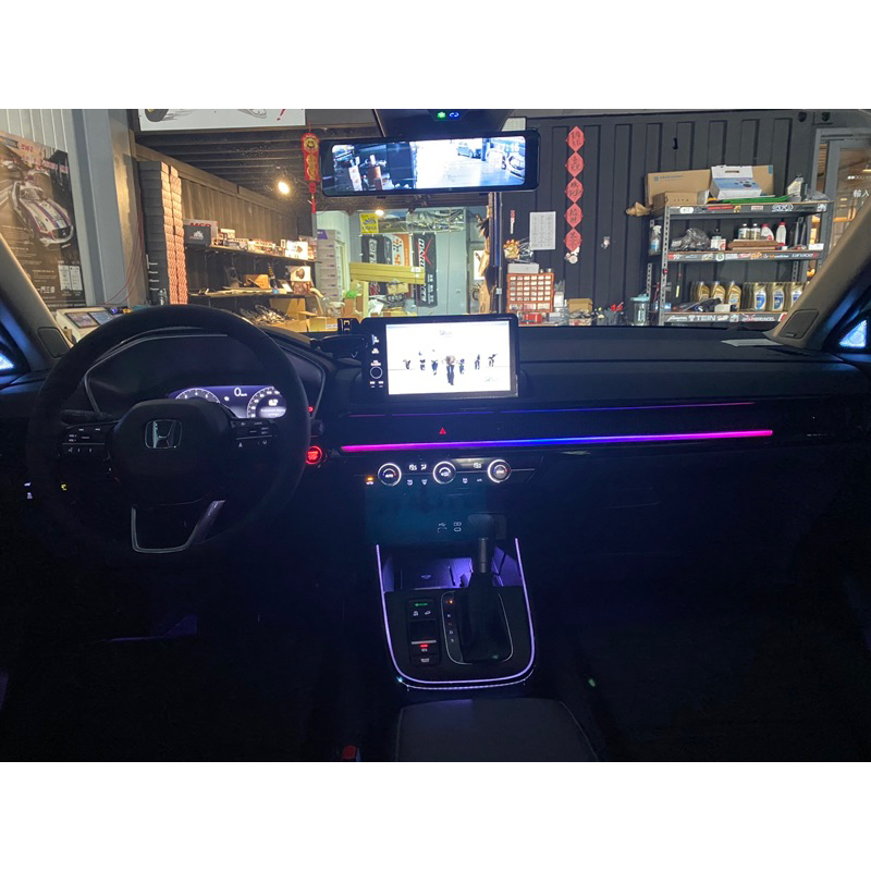 九七八汽車精品 本田 HONDA 23款 CRV6 6代 專用 氣氛燈 氛圍燈 動態幻彩 手機APP控制變換！
