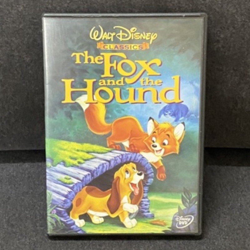 狐狸與獵狗 DVD 狐狸與獵狗2 終身的朋友 兩部合售 迪士尼 經典 卡通 動畫 得利