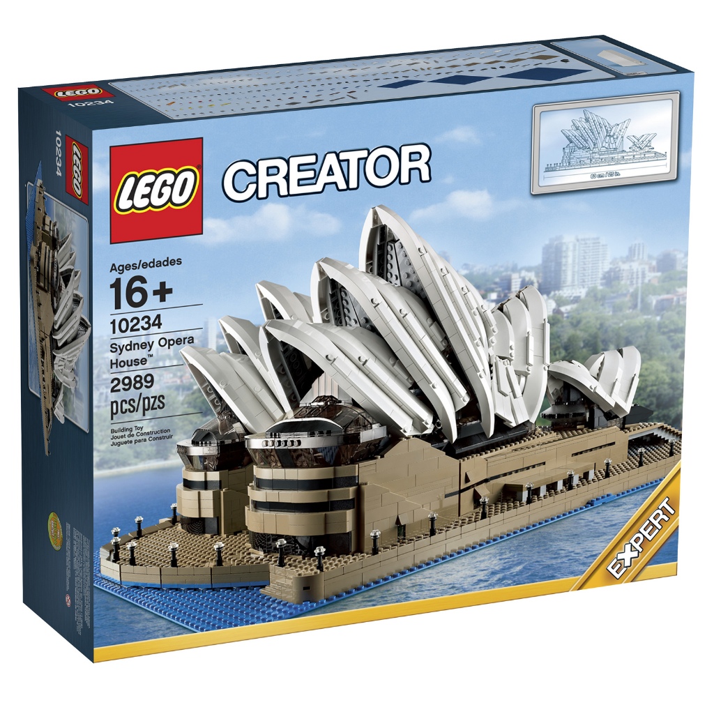 ✨愛子小姐✨ LEGO 樂高10234 Sydney Opera House雪梨歌劇院 絕版