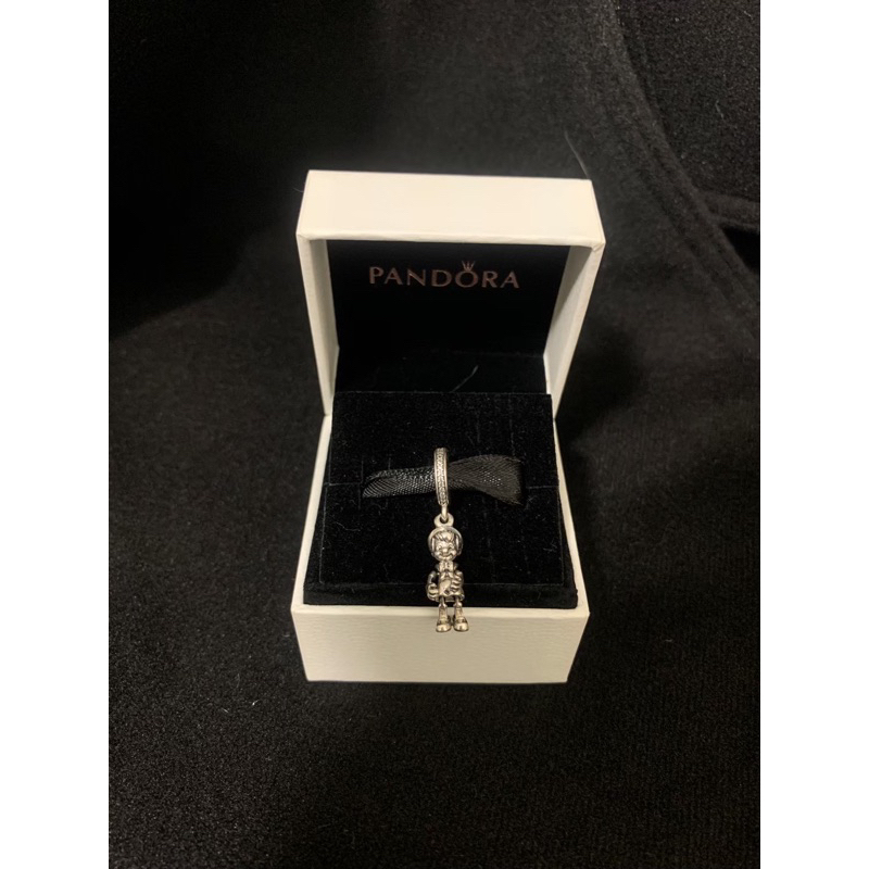 《二手飾品》潘朵拉 Pandora 皮諾丘 小木偶 正品 串飾 吊飾 吊墜