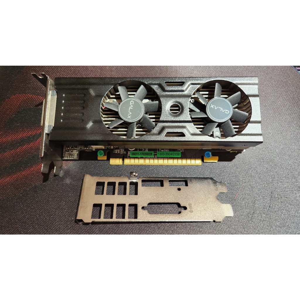 GALAX GeForce GTX 1050Ti OC LP DDR5 4GB Low profile 半高顯示卡 刀卡