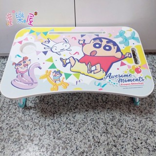 蠟筆小新桌子~kitty和室桌~蠟筆小新折疊床上桌~露營桌~hello kitty摺疊桌~正版授權~kitty折疊桌