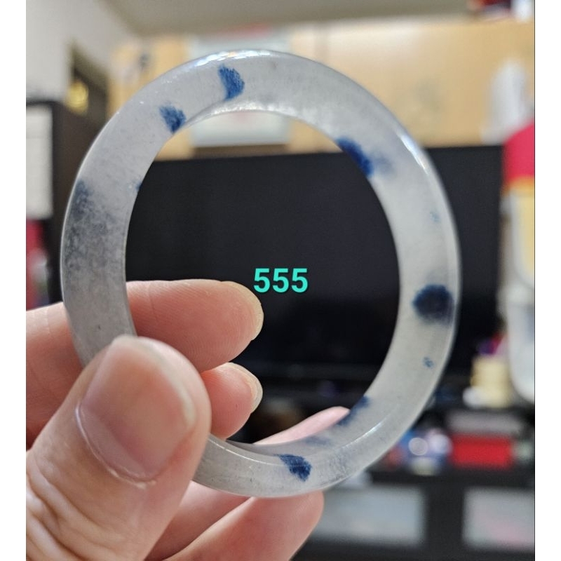 ＜555＞K2-藍銅礦手鐲（57+）