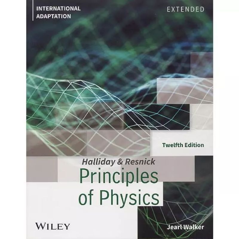 Halliday Principles of Physics 12E