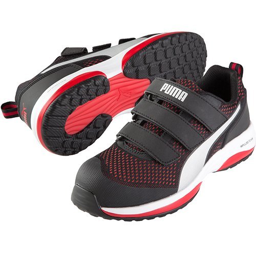 PUMA  SPEED 塑鋼安全鞋-✈日本直送✈(可開統編)-黑X紅/28.0cm現貨