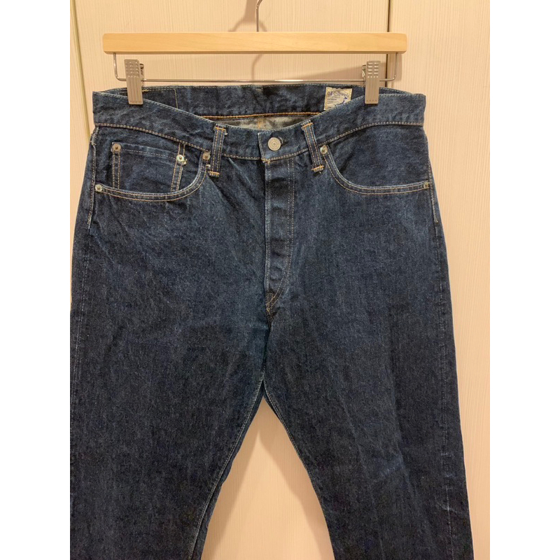 [二手］男-orslow STANDARD DENIM 105 日本製 牛仔褲