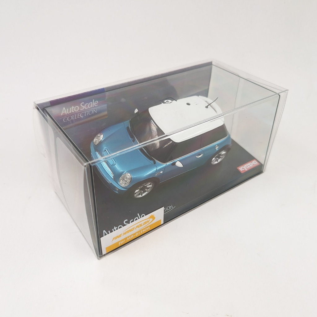 KYOSHO MINI-Z  Mini COOPER S 車殼 絕版(金屬藍)