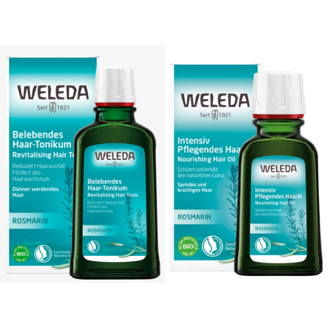 (開發票) 德國 Weleda 迷迭香頭髮活化液 100ml/活化油 50ml