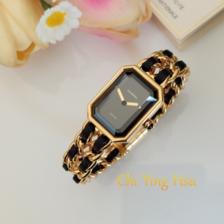 Chanel H0001 🎀已售出🎀香奈兒首映系列premiere手錶M尺寸~二手品（9.2成新）