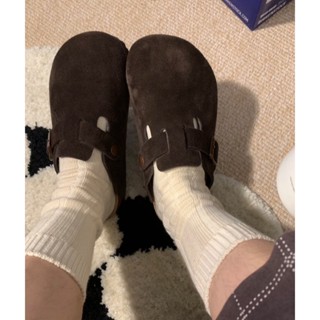 *米菲美國* Birkenstock Boston 勃肯 涼鞋 拖鞋 摩卡咖啡