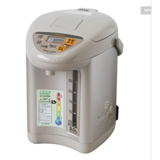 ZOJIRUSHI 象印】3L微電腦三段定溫電動熱水瓶 CD-JUF30T日本■ 電動給水，給水不費力