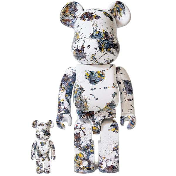 Be@rbrick/Jackson Pollock 潑墨3代 100%+400%/500% /bearbrick