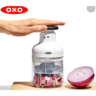 OXO 好好壓切碎器 切碎器 切蒜器 可切堅果 剁蒜 料理器