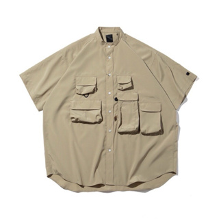 DAIWA PIER39 BSHOP SS Shirt 立領 襯衫 短袖 口袋 機能