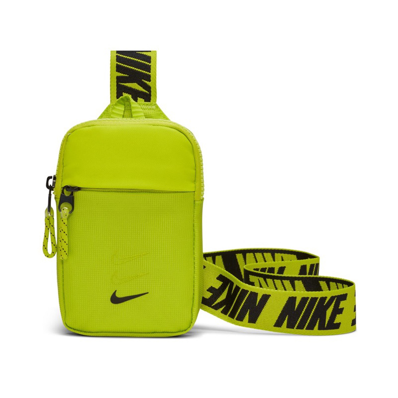 全新✨官網購入絕版 Nike螢光綠側背包 小包