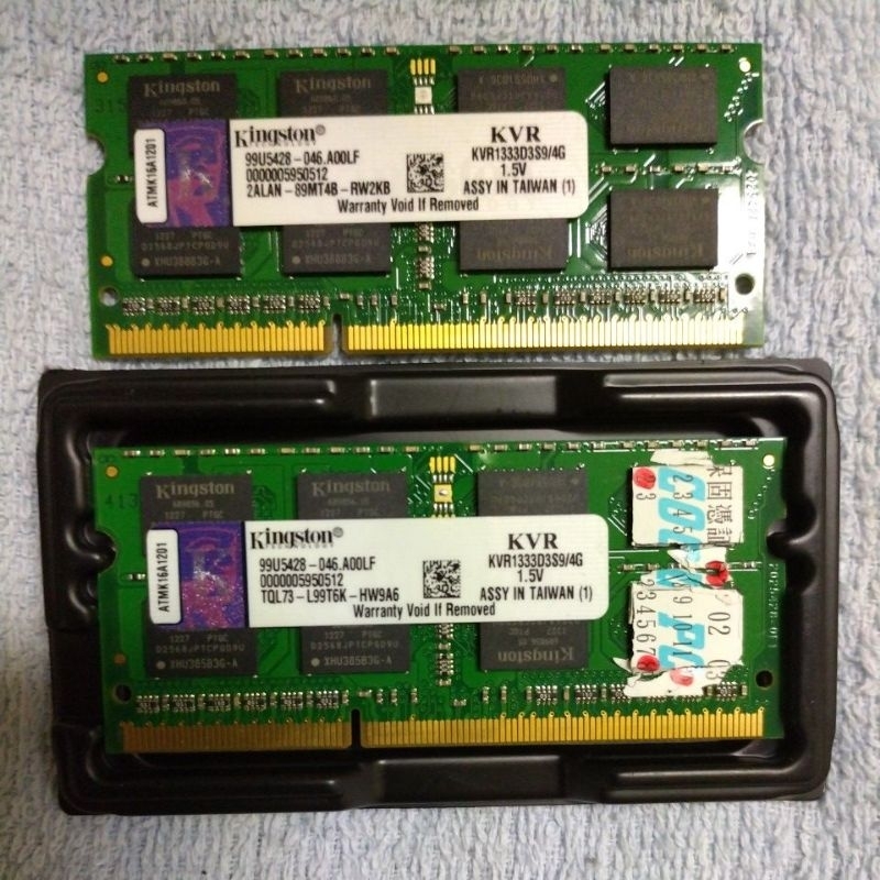 Ddr3 1333 1600 4G 金士頓  創見 Team 雙面顆粒 筆電用記憶體