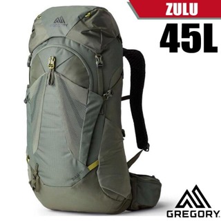 【GREGORY】專業健行登山背包 Zulu 45(M/L_FreeFloat背負系統)適自助旅行_牧草綠_145292
