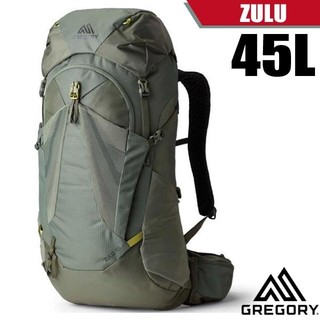 【GREGORY】專業健行登山背包 Zulu 45 M/L (FreeFloat背負系統) 牧草綠 145292