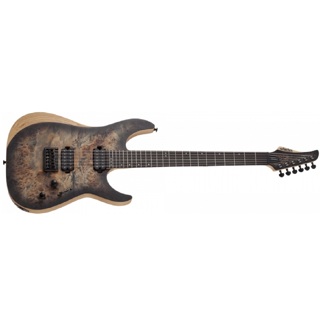 Schecter Reaper-6 Satin Charcoal Burst 電吉他