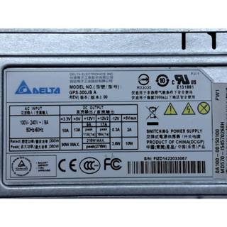 二手 臺達 GPS-300JB A 80PLUS (銅牌) 300瓦電源供應器