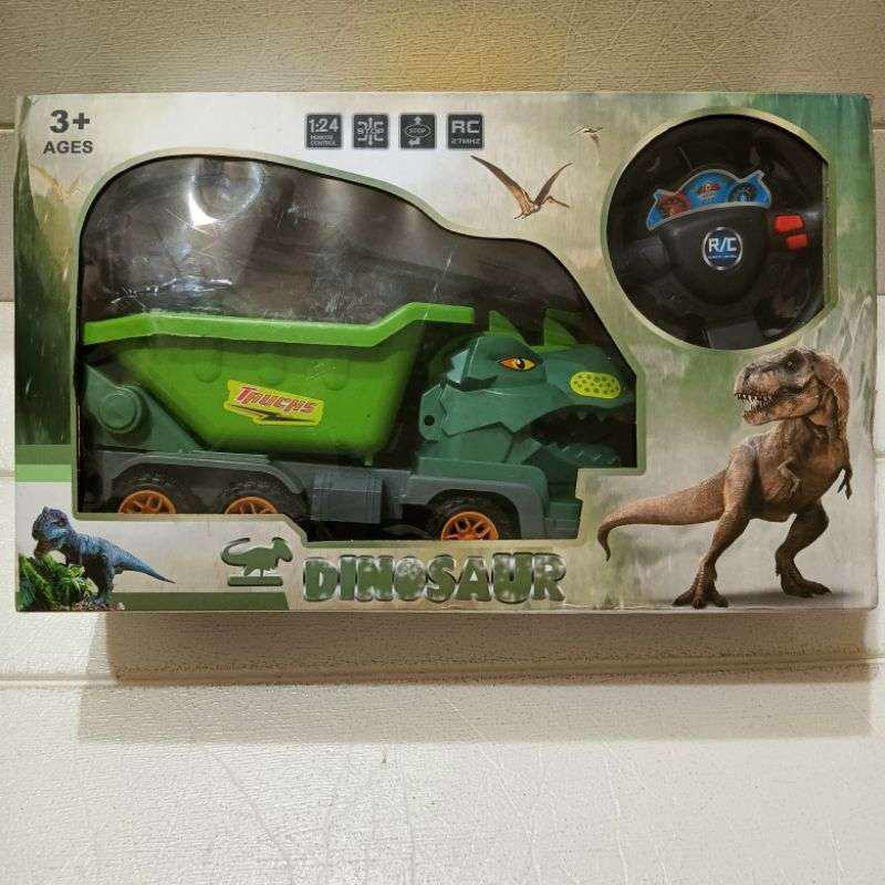 全新 現貨 庫存 出清 DINOSAUR 恐龍遙控車 恐龍 玩具車 遙控車 1：24 遙控 車 貨車 汽車 兒童 最愛