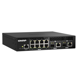 QNAP 威聯通 QSW-M2108R-2C L2 Web 管理型交換器(可上機架)