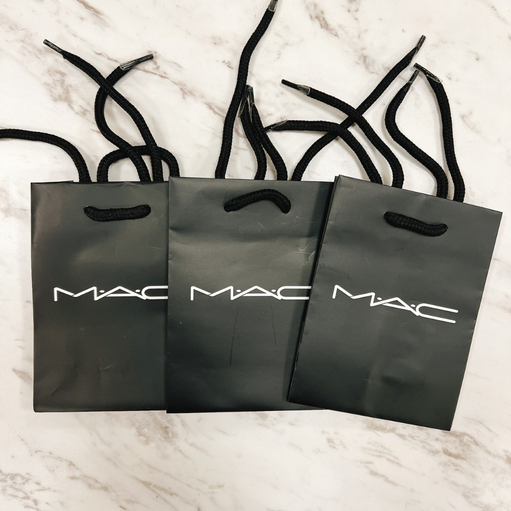 紙袋 品牌紙袋 M.A.C 唇膏提袋 小紙袋 良品森林 mac 提袋