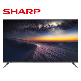 ❤️免運❤️全新未拆❤️原廠保固二年❤️夏普SHARP 60吋4K無邊框連網液晶電視4T-C60DJ1T