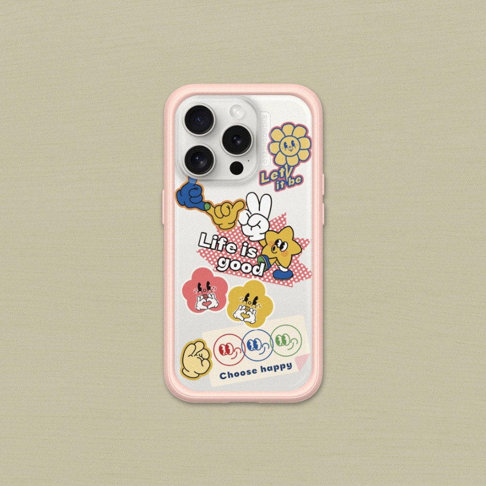 犀牛盾 適用iPhone Mod NX邊框背蓋手機殼∣獨家設計/貼上好心情