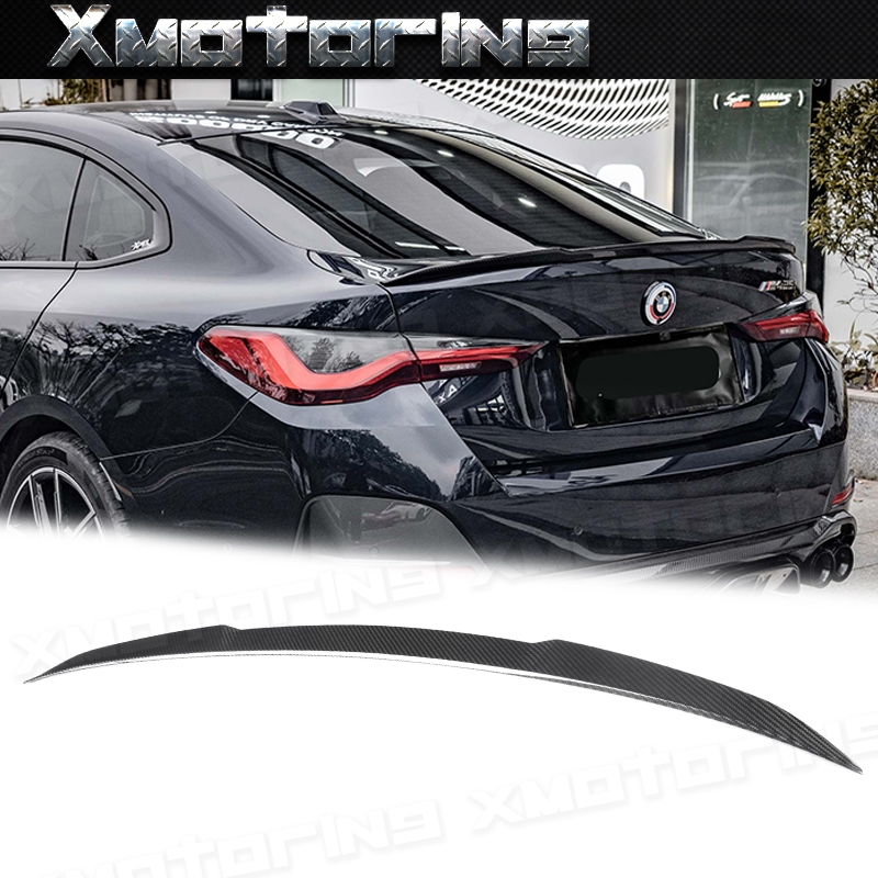 XM碳纖維精品 BMW G26 i4 VS款乾式碳纖維 尾翼 小鴨尾 實體店面 歡迎聊聊