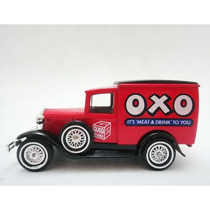 【拾年之路】 Lesney 1930年英國製Ford福特Model A OXO食品公司貨車模(盒裝)(1:43)(免運)